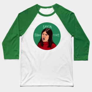 Patti Harrison ITYSL Santa Brought It Early Circle Baseball T-Shirt